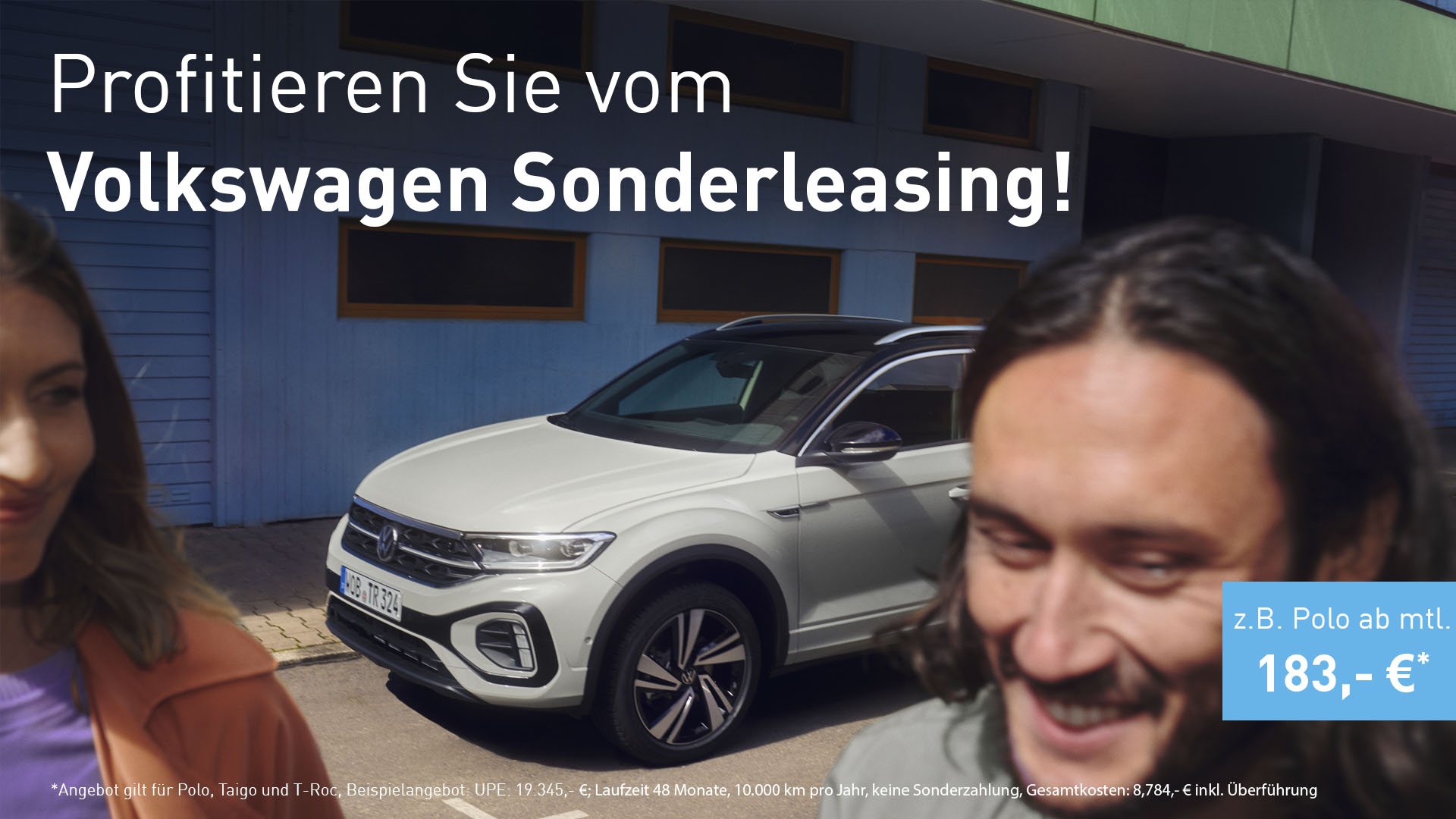 Profitieren Sie vom Volkswagen Sonderleasing!
