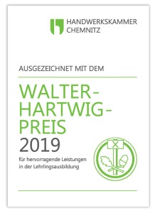 Wir wurden mit dem Walter Hartwig Preis ausgezeichnet.