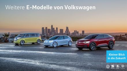 Zukünftige e-Modelle von Volkswagen.